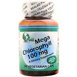World Organics Mega Chlorophyll 100 мг 60 капсул 2890₽