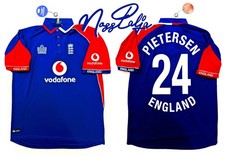 England Pietersen Official Admiral 2006/07 ODI Cricket Player Shirt Jersey India