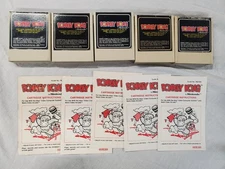 DONKEY KONG Atari 2600 Game Cartridge & Manual tested working