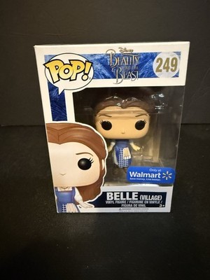 FUNKO POP ! BELLE VILLAGE 249 WALMART EXCLUSIVE BEAUTY AND THE BEAST DB15