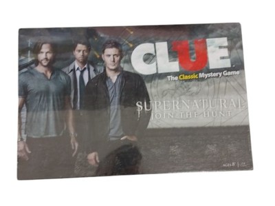 Clue Supernatural Board Game 2014 Sealed