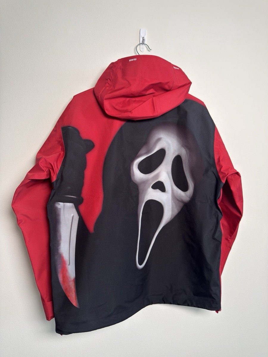 SMALL - Supreme Ghostface GORE TEX Shell Jacket Red S SS26 Ships