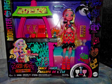 Monster High Scare-Adise Island Snack Shack with Lagoona Blue 11" Doll
