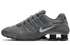 Authentic Nike Shox NZ / Men's / Dark Grey- Metallic Iron Ore / 378341-059 NIB