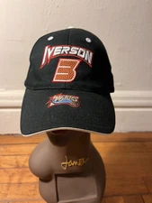 VINTAGE Allen Iverson Philadelphia 76ers Hat Cap Youth Drew Pearson Marketing