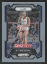 2024 Panini Prizm Monopoly WNBA #47 Kalani Brown Silver Prizms