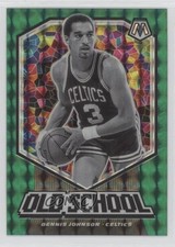 2019-20 Panini Mosaic Old School Green Mosaic Prizm Dennis Johnson #6 HOF 02i7