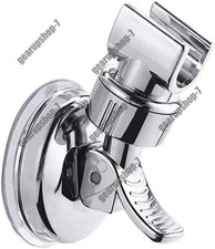 Adjustable Shower Head Holder Suction Cup Handheld Showerhead Wall Mount Bracket