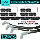 12 PCS Spark Plug Ignition Lead Wire Separators Holder for 7 8 9mm Ignition Wire