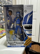 Power Rangers Lightning Collection Wild Force Blue Ranger 6  Action Figure - New