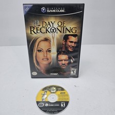 WWE Day of Reckoning (Nintendo GameCube, 2004) No Manual 