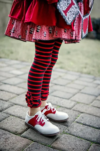 Girls Boutique Ruffle Leggings w/ Buttons | Toddler Kids Pants | Cute & Unique - Picture 32 of 38