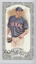 2012 Topps Allen & Ginter's Mini Black Border Derek Holland #290 g8h