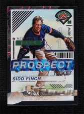 2024 Panini Prospect Edition Black Velocity Prizm 17/39 Sidd Finch #187 16wc
