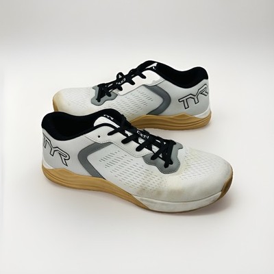 TYR CXT-1 Breathable Trainer Athletic Shoes, White/Gum | Men s Size 12 US