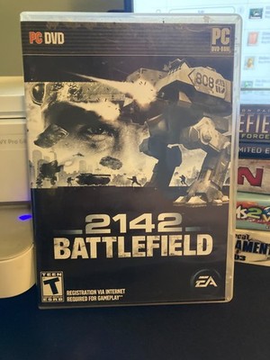 Battlefield 2142 PC DVD-ROM 2006 CIB Video Game Used Key 1-Disc