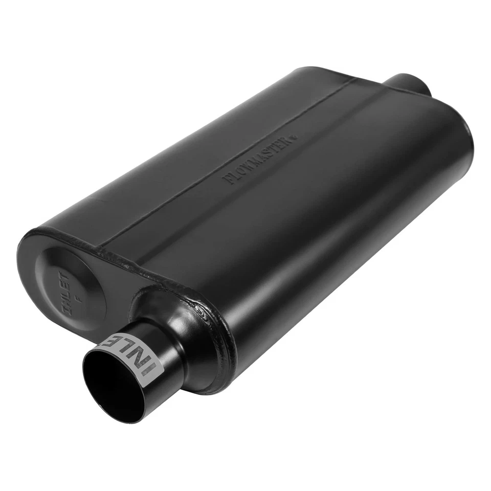 For Toyota Tundra 00-06 50 Series Delta Flow 409 SS Oval Black Exhaust Muffler Foto 2 de 4