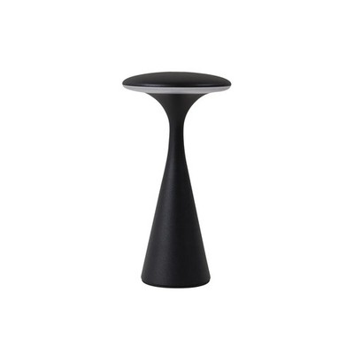 Lindby LED Akku Tischlampe Beleuchtung Evelen schwarz IP54 CCT 3 Stufen 