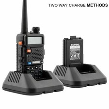 Baofeng UV-5R VHF UHF Dual-Band FM Ham 5W Portable Two-way Radio Walkie Talkie