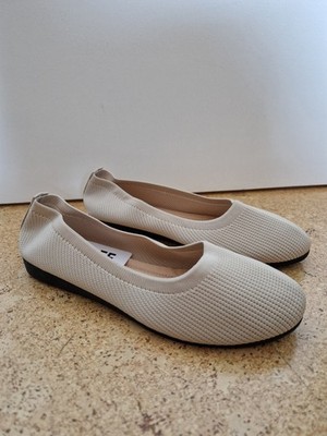 *NEU* Ballerinas Gr. 42 Beige Wolff Damen Schuhe Sommer Halbschuhe Stoff