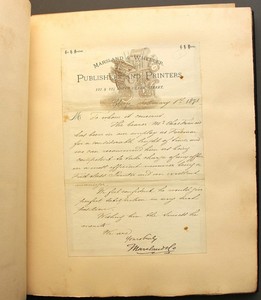 Charles Francis 1870 - 1927 57-year Career Testimonial Museum Archive Lot RARE