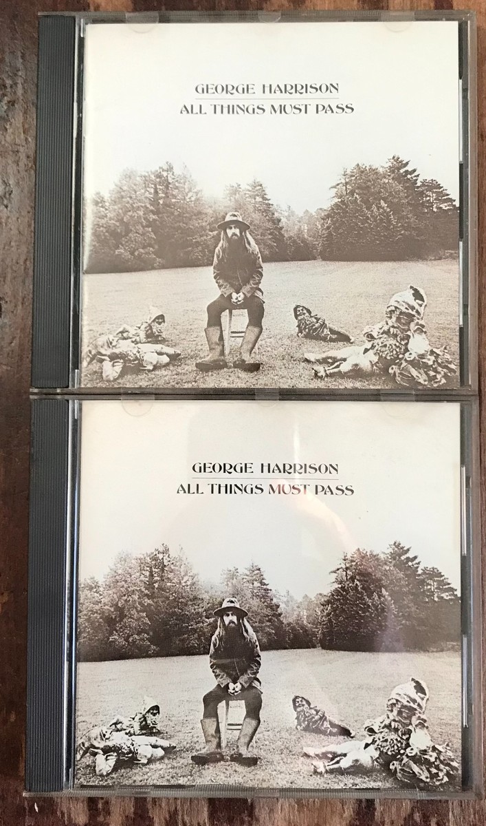 1980s Issued George Harrison All Things Must Pass 2 CD Set