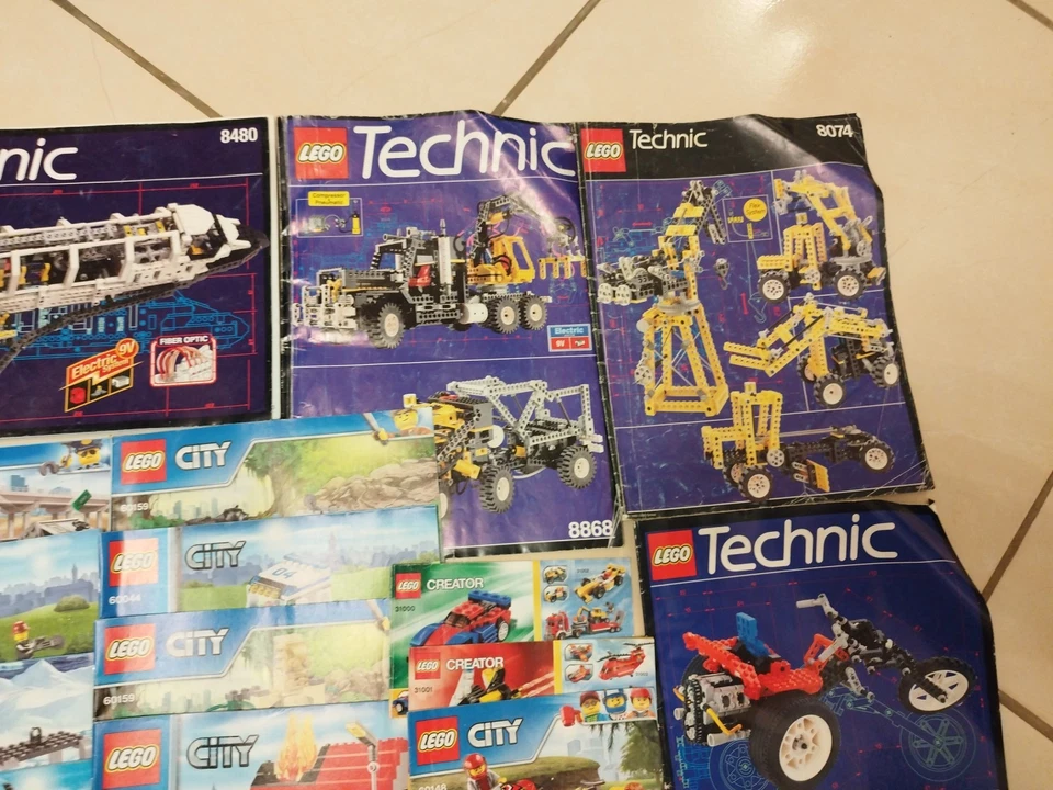 Gross Lot 60 Notice Lego - Certains anciens. Lego Technic, Lego City, Lego Creat - Photo 3/4