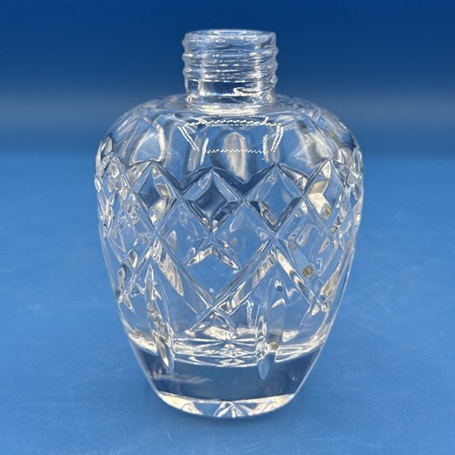 Waterford Crystal Iveagh runder Parfümflakon mit versilberter Kappe - Bild 12 von 12