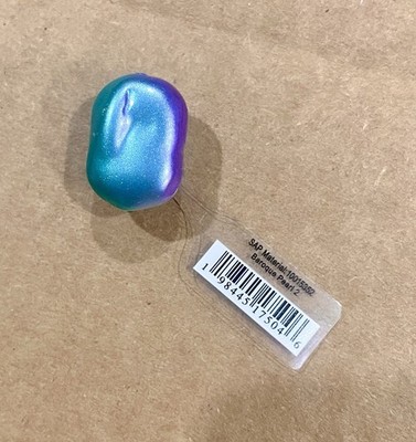 New Authentic CROCS Dainty Baroque Pearl Blue Green Jibbitz Shoe Charm Sold out