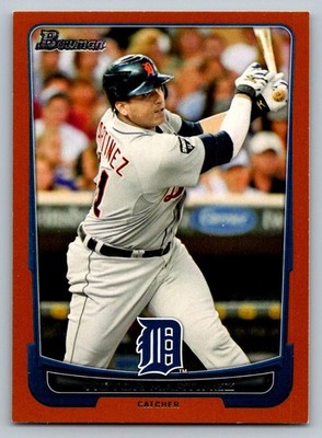 2012 Bowman Orange  Victor Martinez 166 048/250
