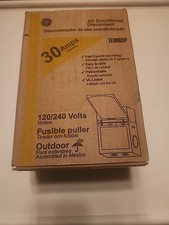 GE TF30RCP 240V 30A AC Disconnect Safety Switch - Gray