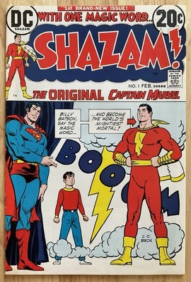 Shazam #1 (DC Comics 1973) 1st Appearance of Captain Marvel - Origin Retold