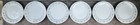 6 Vintage "Noritake" Frolic Porcelain DInner Plates. Japan. 70s 80s Era — photo 5
