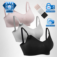 Schwangerschafts- Und Still-Bh Nahtloses Schlaf-Bralette Ohne BüGel