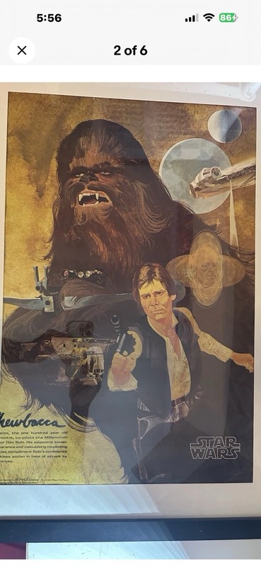Star Wars Mega Lot Coca-Cola Posters Cast Autos & Special Edition Displays 27X40