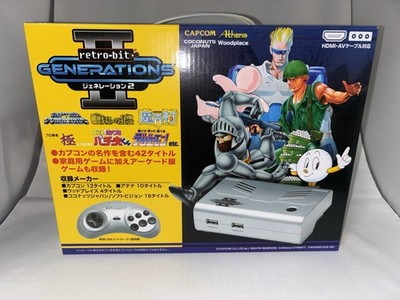 Retro-bit Generations 2 Capcom Console 42 Games Brand New Sealed Japan
