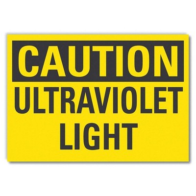 LYLE LCU3-0249-RD_7x5 Elec Hazard Caution Rflct Lbl,5x7in 49VN66