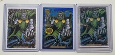 Doctor Doom 2024 Marvel Masterpieces '92 Platinum Plexi, Blue Traxx Canvas #26