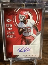 2016 Absolute Rook Ink Red #1 KeiVarae Russell Kansas City Chiefs