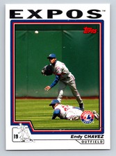 2004 Topps #442 Endy Chavez Montreal Expos