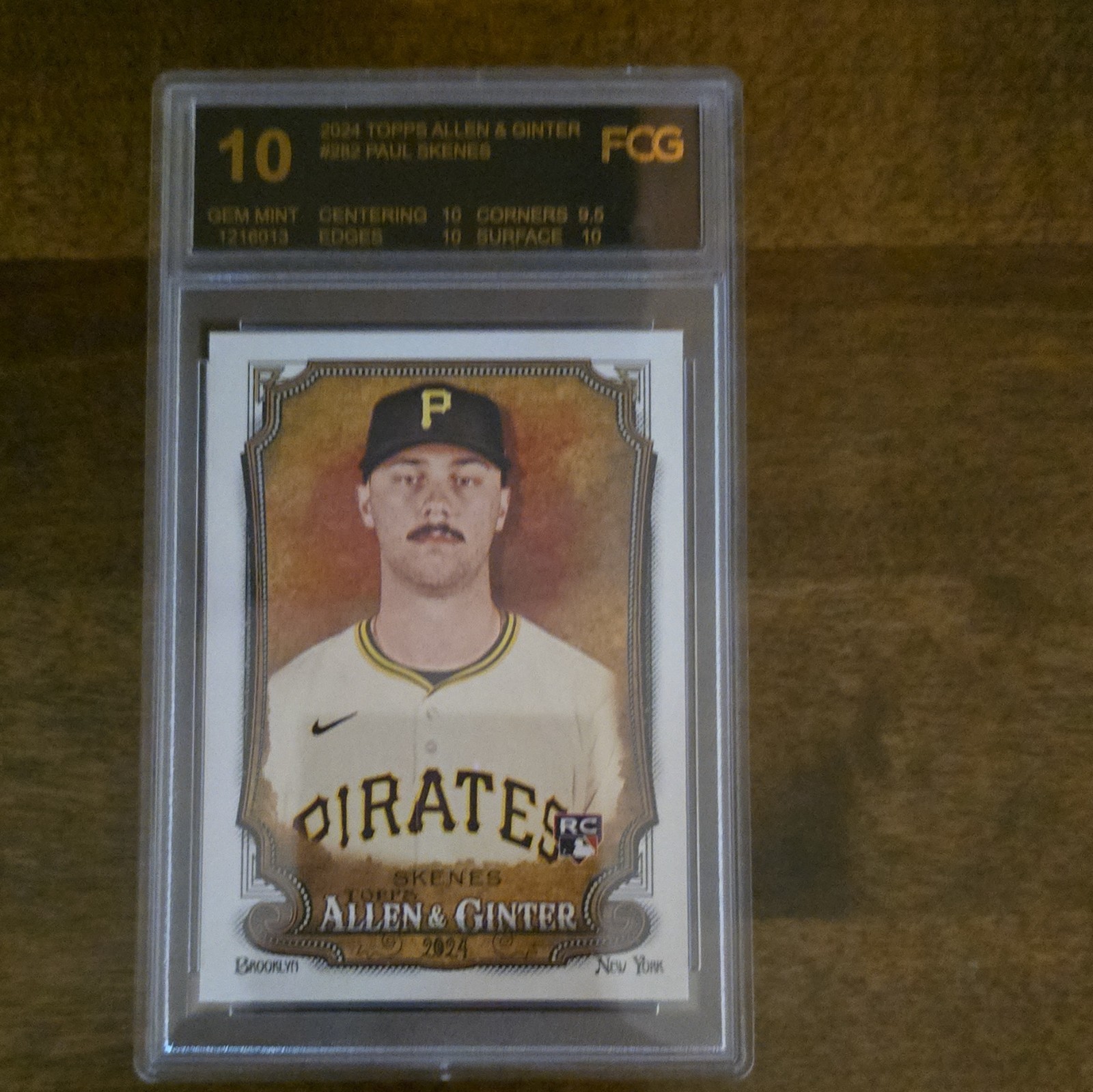 Topps 2024 Allen & Ginter Paul Skenes Rookie #282 Pirates FCG Gem Mint 10