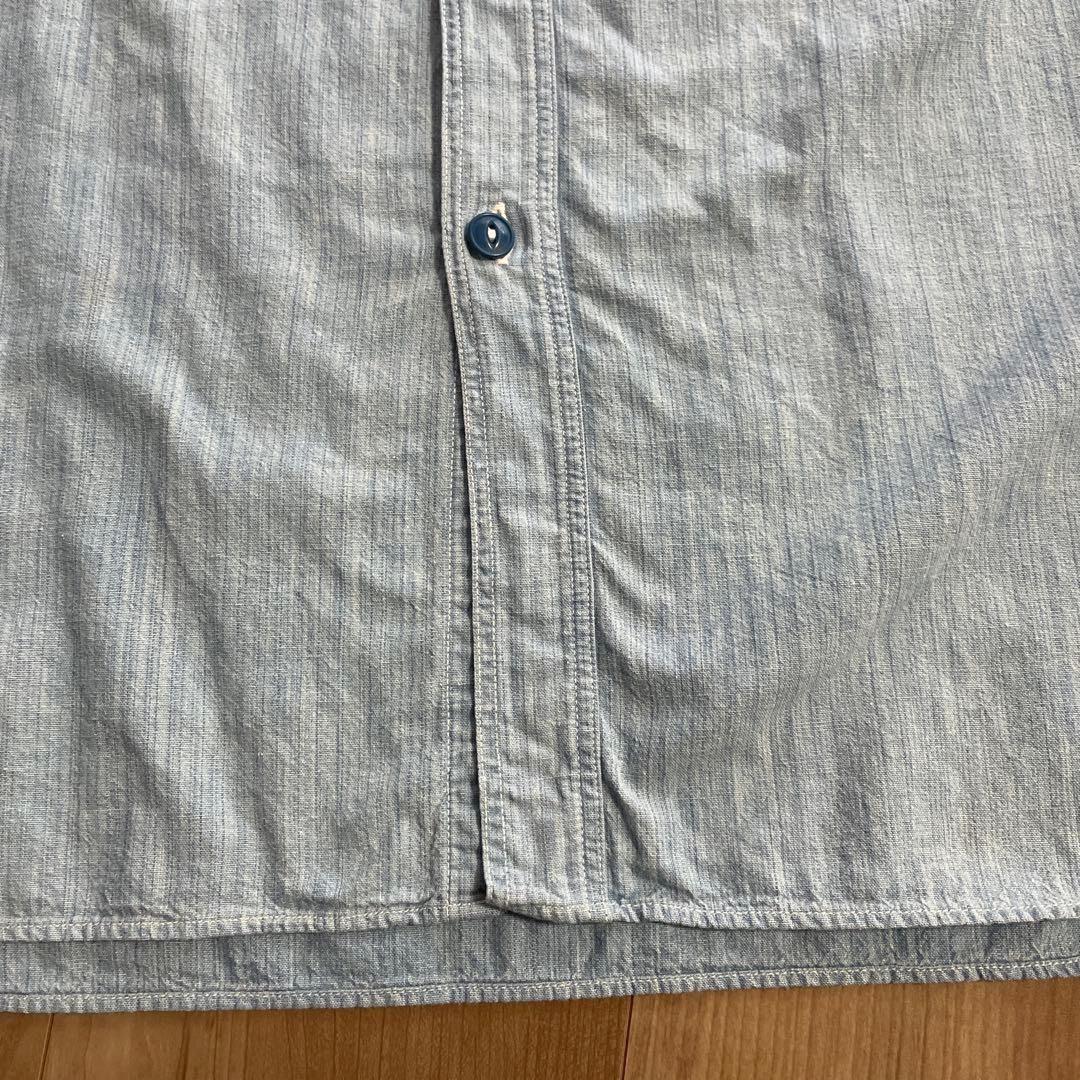 BUZZ RICKSONS Buzz Ricksons Chambray Shirt Made i… - image 5