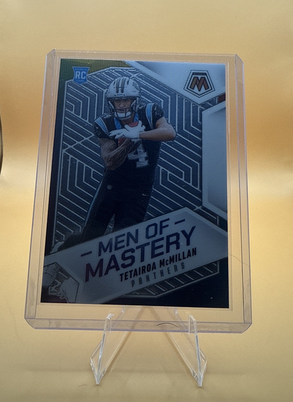 2025 Mosaic Tetairoa McMillan Men of Mastery Rookie #19 Panthers