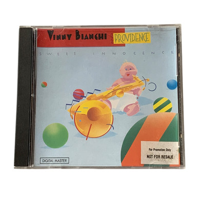 Vinny Bianchi & Providence Sweet Innocence Promo CD Album 1988 Jewel Case