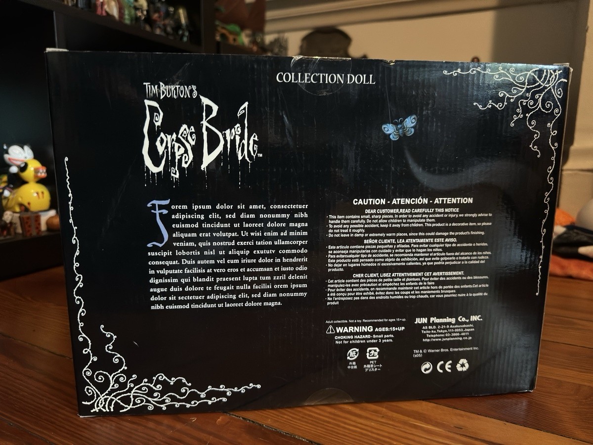 Corpse Bride Skeleton Girl And Child Jun Planning Tim Burton Japan