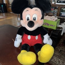 Disneyland Walt Disney World Vintage Mickey Mouse Plush Stuffed Animal 16
