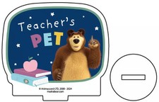 Oso "Pequeño Soporte Acrílico Masha y Oso 01. Ilustración oficial"