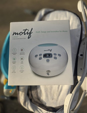 Motif Luna Double Electric Breast Pump LED Night Light Auto Shut Off Low Noise