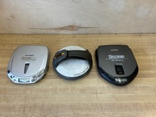Lot of 3 Vintage sony discman cd players