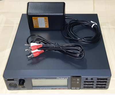 Roland SOUND CANVAS SC-55MK2 動画有 SC-55MKII 音源モジュール